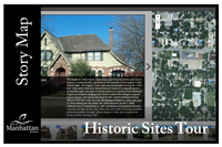 Historic Sites Tour map