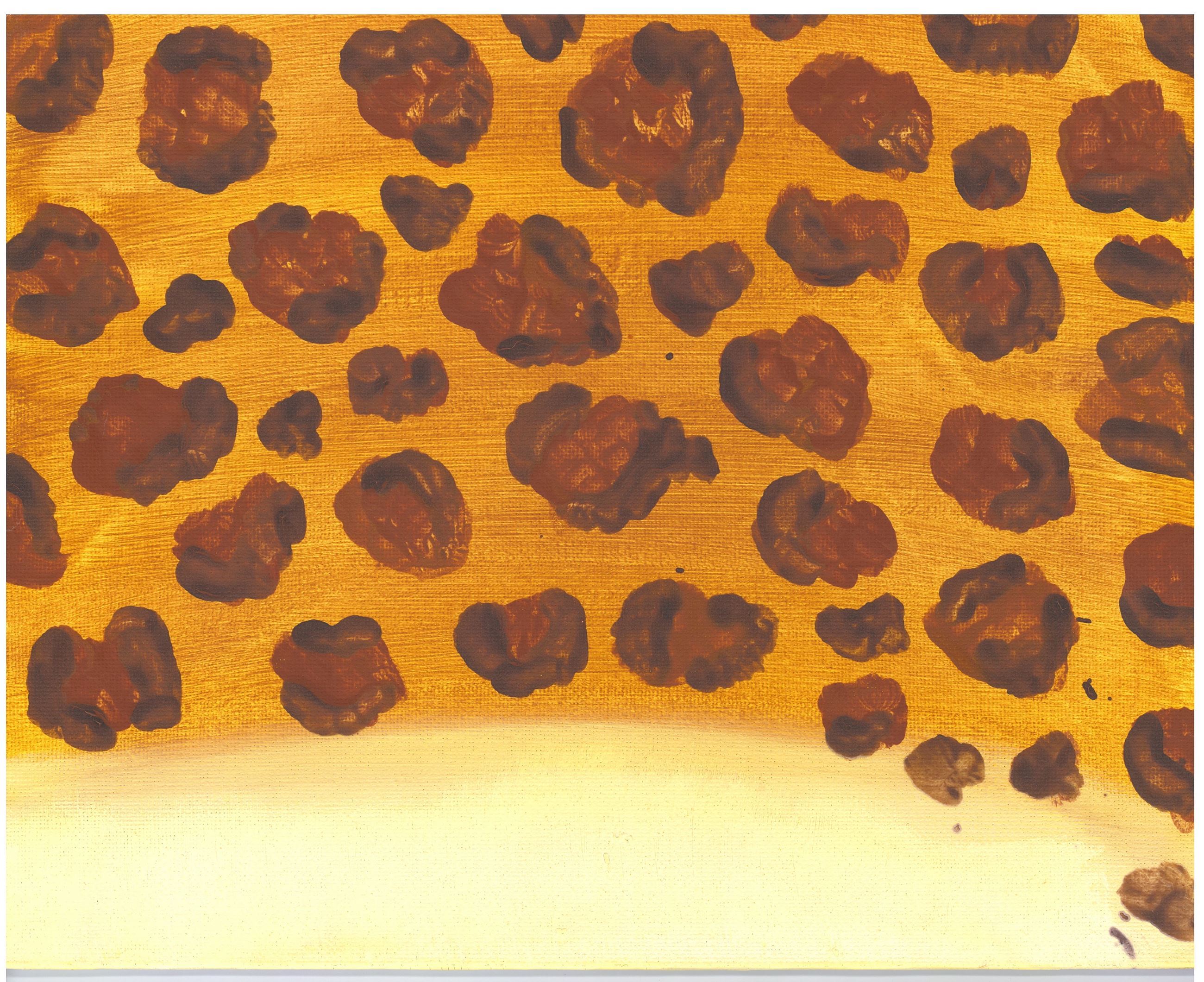 Painting of a Giraffe Pattern